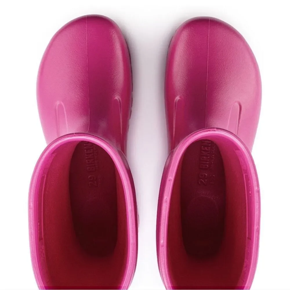 Birkenstock Kids Pink Derry Eva Rain Boot In Pink, NEW
